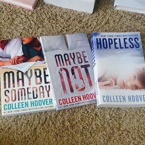 3 books by Colleen Hoover